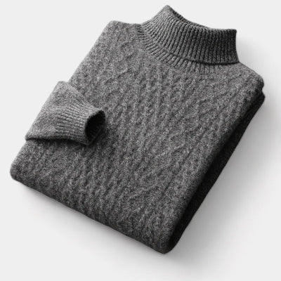 OLD MONEY Merino Halfcol Gebreide Trui