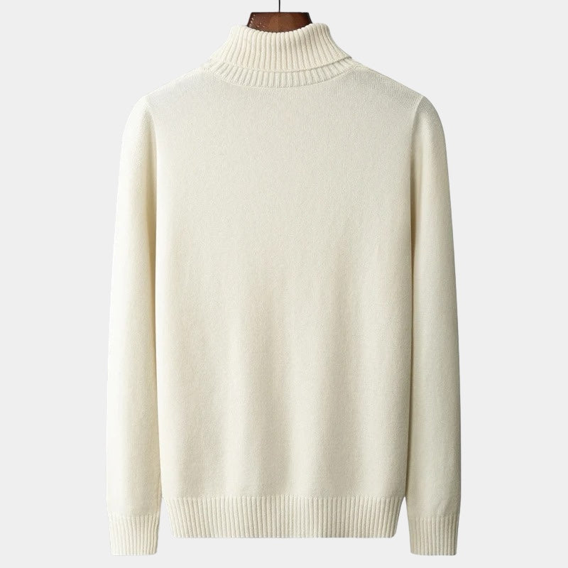 OLD MONEY Merino Halfcol Gebreide Trui