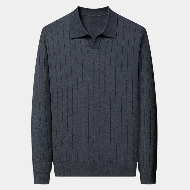 OLD MONEY Polo met Lange Mouwen