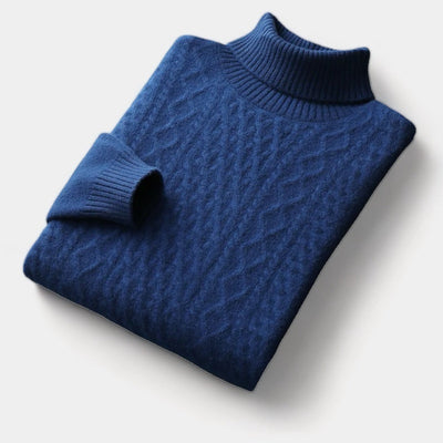 OLD MONEY Merino Halfcol Gebreide Trui