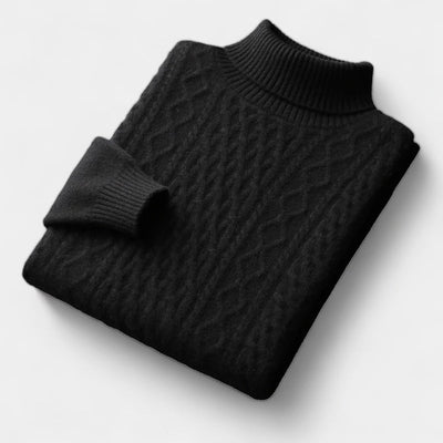 OLD MONEY Merino Halfcol Gebreide Trui