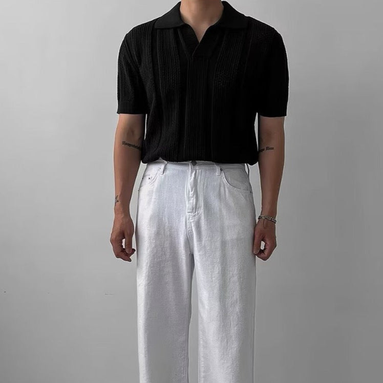 OLD MONEY Gebreide Polo