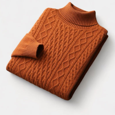 OLD MONEY Merino Halfcol Gebreide Trui