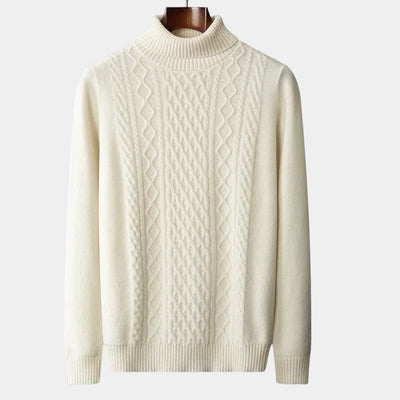 OLD MONEY Merino Halfcol Gebreide Trui