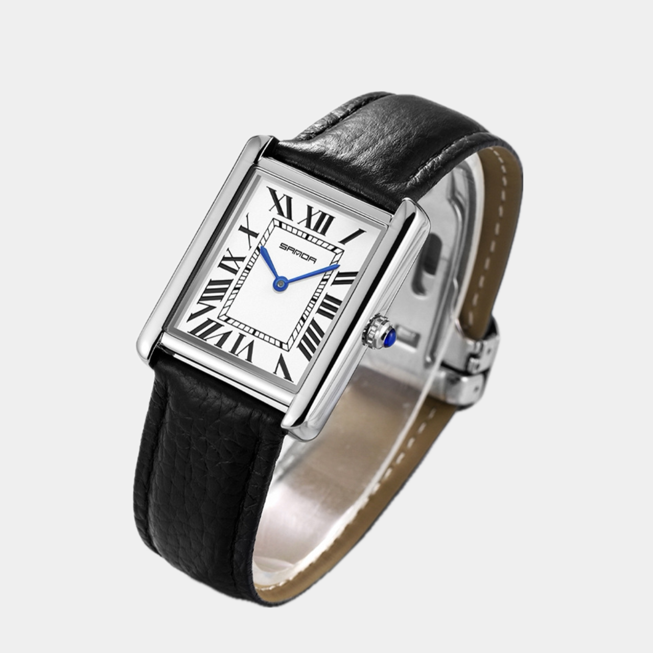 OLD MONEY Vierkant Quartz Horloge