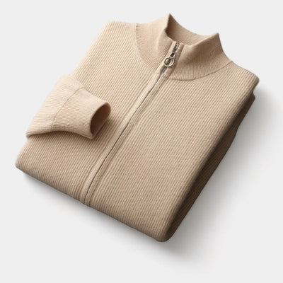 OLD MONEY Merino Zip Trui