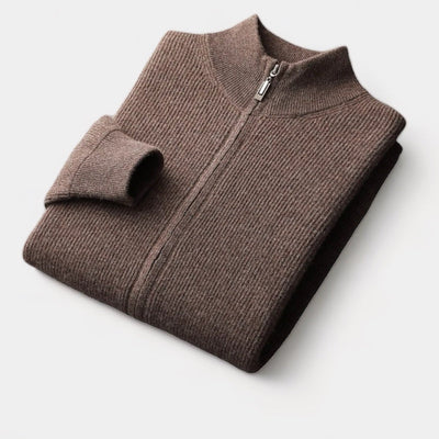 OLD MONEY Merino Zip Trui