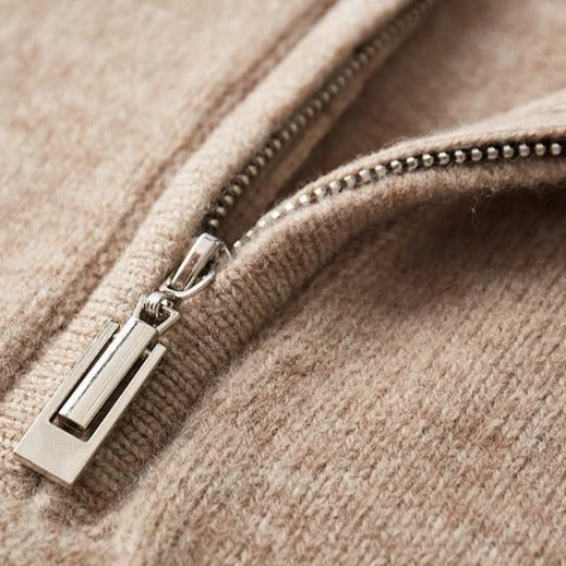 OLD MONEY Merino Quarter-Zip Trui