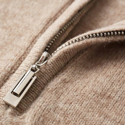 OLD MONEY Merino Quarter-Zip Trui