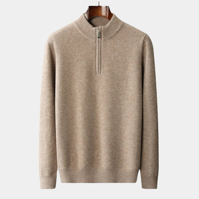OLD MONEY Merino Quarter-Zip Trui