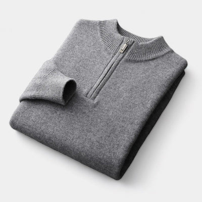 OLD MONEY Merino Quarter-Zip Trui