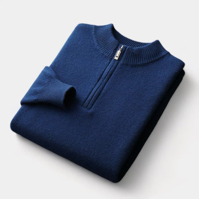 OLD MONEY Merino Quarter-Zip Trui