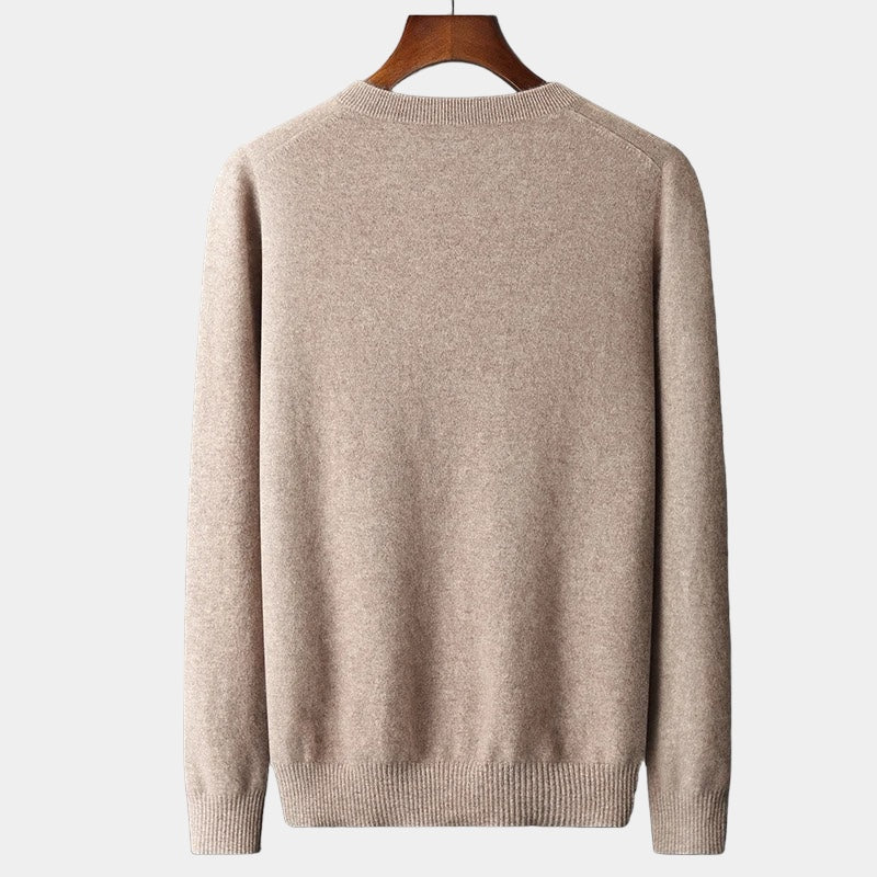 OLD MONEY Merino V-Hals Trui