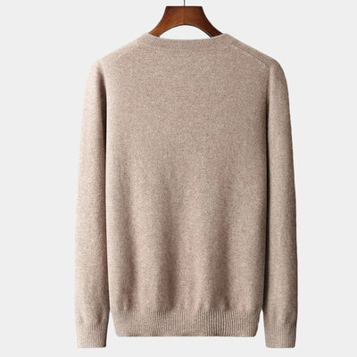 OLD MONEY Merino V-Hals Trui