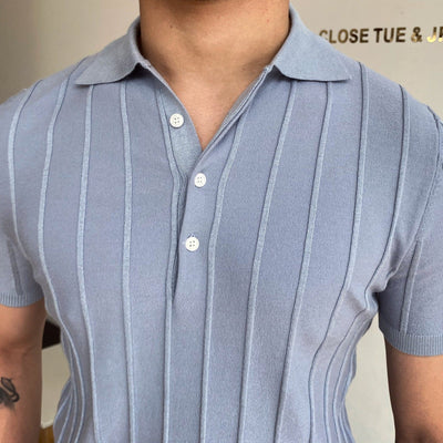 OLD MONEY Gestreepte Polo