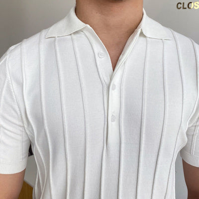 OLD MONEY Gestreepte Polo