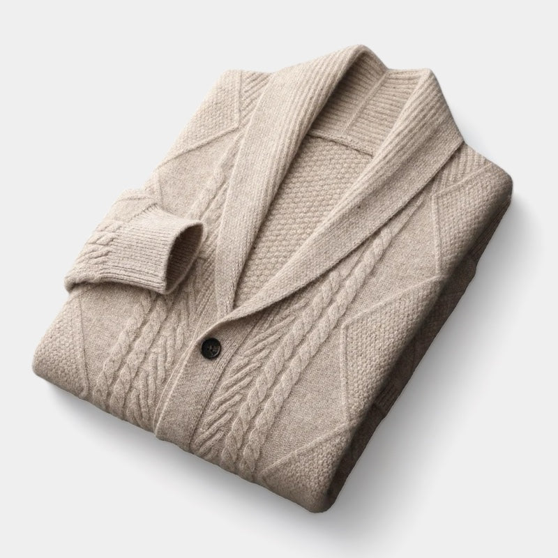 OLD MONEY Merino Cardigan