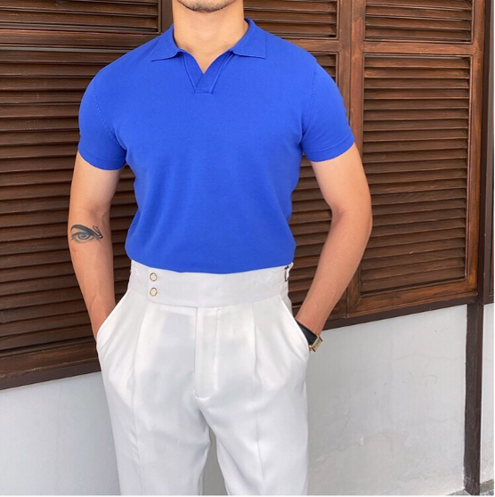 OLD MONEY V-Kraag Polo