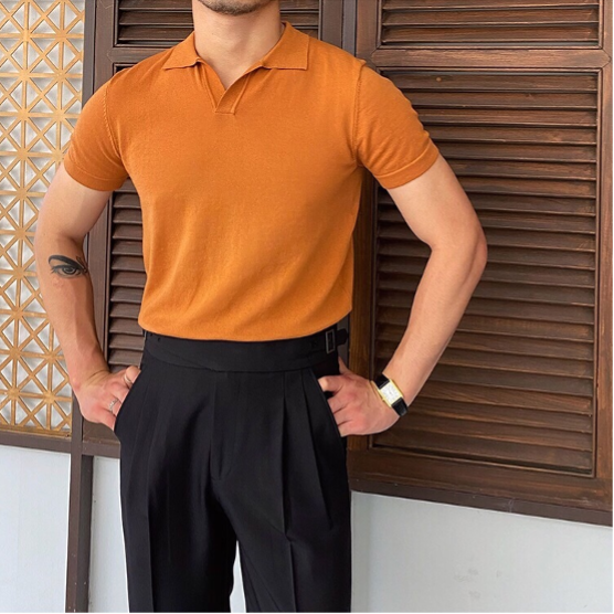 OLD MONEY V-Kraag Polo