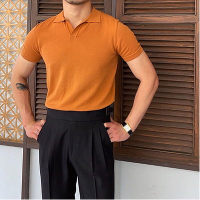 OLD MONEY V-Kraag Polo
