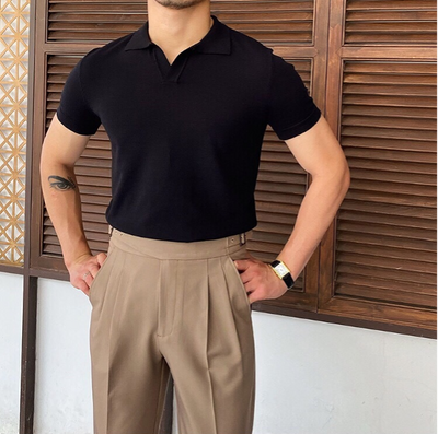 OLD MONEY V-Kraag Polo