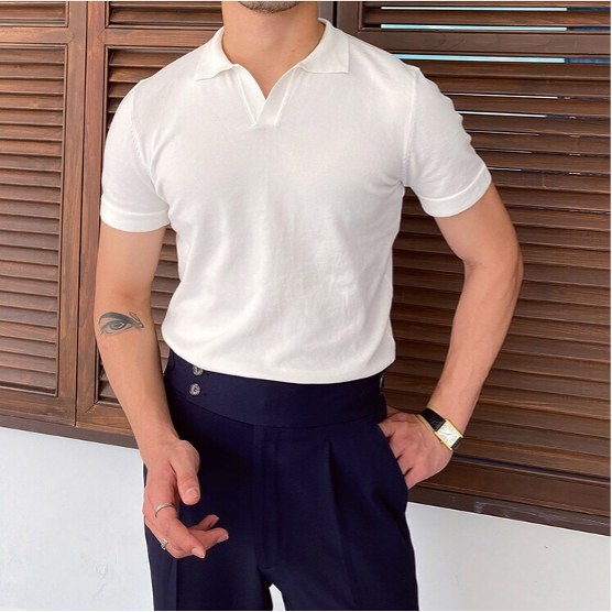 OLD MONEY V-Kraag Polo